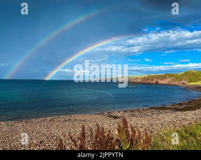 New aberdour Beach aberdeenshire schottland Stockfoto