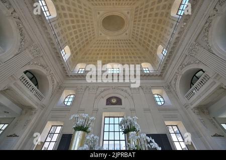 Die majestätische Bar Le Dome im Hotel-Dieu Intercontinental, Lyon FR Stockfoto