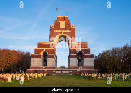 Thiepval Memorial to the Missing of the Somme, France Stockfoto