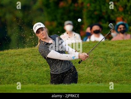 Jakarta, Indonesien. 20. August 2022. Aug 19, 2022-Jagerta, Indonesien-Porter Cassie von Australien Aktion in der Halle 2. während eines 2022 Simone Asia Pacific Cup Finaltages im Pondok Indah Golf Cours in Jakarta, Indonesien. (Bild: © JJ Jung via ZUMA Press Wire) Bild: ZUMA Press, Inc./Alamy Live News Stockfoto