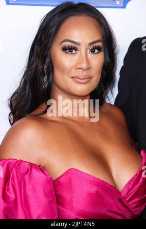 BEVERLY HILLS, LOS ANGELES, KALIFORNIEN, USA - 19. AUGUST: Cecilia Gutierrez kommt zur jährlichen Gala der Harold and Carole Pump Foundation 22., die am 19. August 2022 im Beverly Hilton Hotel in Beverly Hills, Los Angeles, Kalifornien, USA, stattfand. (Foto von Xavier Collin/Image Press Agency) Stockfoto