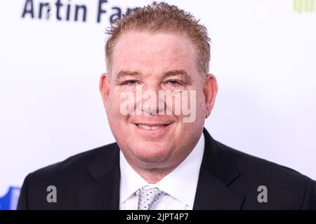 BEVERLY HILLS, LOS ANGELES, KALIFORNIEN, USA - 19. AUGUST: Dana Pump kommt zur jährlichen Gala der Harold and Carole Pump Foundation 22., die am 19. August 2022 im Beverly Hilton Hotel in Beverly Hills, Los Angeles, Kalifornien, USA, stattfand. (Foto von Xavier Collin/Image Press Agency) Stockfoto