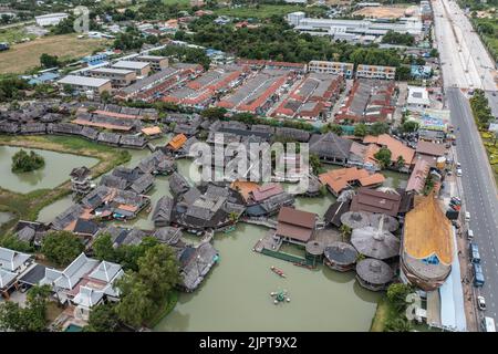 Floating Market 4 Pattaya Thailand Stockfoto