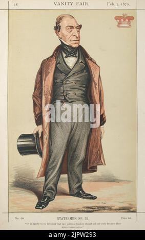 Frederic Thesiger, Vanity Fair, 1870-02-05 Stockfoto