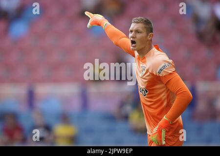 ARNHEM - Vitesse-Torwart Kjell Scherpen beim niederländischen Eredivisie-Spiel zwischen Vitesse und sc Heerenveen am 20. August 2022 in Arnhem, Niederlande. ANP ROY LAZET Stockfoto