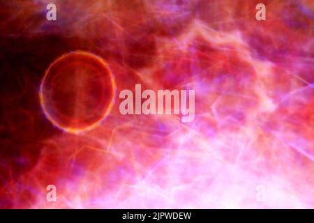 Abstrakt futuristischer Hintergrund, farbenfrohes Grafikdesign Stockfoto