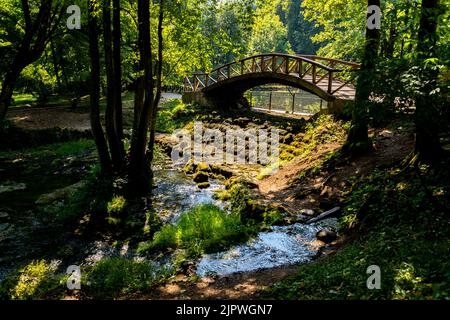 Bilder aus Bosna und der Herzegowina während der Sommerreise 2022 Stockfoto