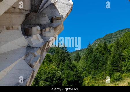 Direktreise. Urlaubsreisen Bosna nad hercegovina im Sommer 2022 Stockfoto