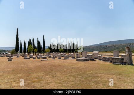 Direktreise. Urlaubsreisen Bosna nad hercegovina im Sommer 2022 Stockfoto