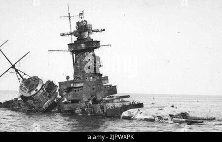 Das Wrack der Admiral Graf Spee 1. Stockfoto