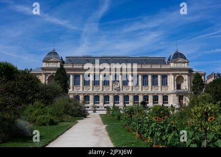 Das Museum für Naturkunde befindet sich in der Grande Galerie de l'Evolution im Jardin des Plantes, dem riesigen botanischen Garten der Stadt Paris Stockfoto