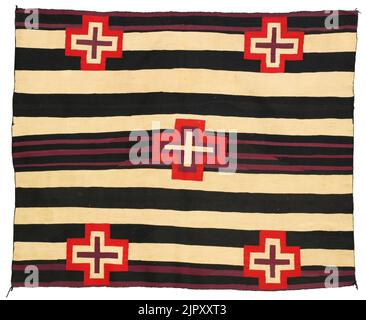 Dritte Phase Navajo Gremantown Chief Blanket Stockfoto