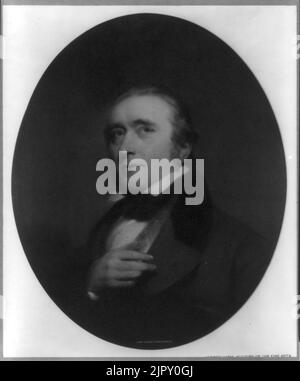 Thomas Babington Macaulay, 1800-1859, Kopf und Schultern hoch, nach links Stockfoto