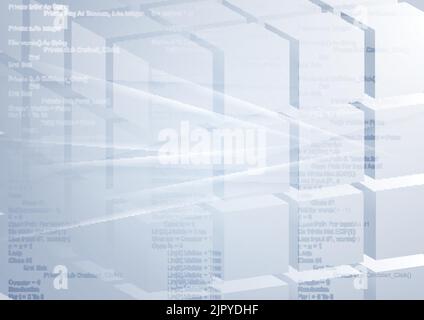 Abstrakt blaue Technologie futuristischen Vektor Hintergrund Stock Vektor