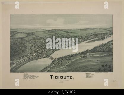 Tidioute, Warren County Pennsylvania, 1896 Stockfoto