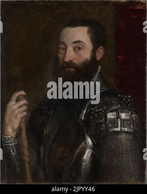 Tizian (Tiziano Vecellio) - Porträt von Guidobaldo II. Della Rovere, Herzog von Urbino Stockfoto