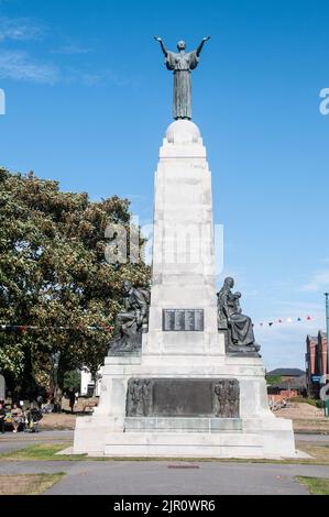 Im Vereinigten Königreich - war Memorial, Ashton Gardens, Lytham St Annes, Großbritannien Stockfoto