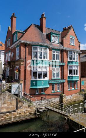 The Dolphin Hotel - öffentliches Haus - Bridge Street, Whitby, North Yorkshire, Yorkshire, England, VEREINIGTES KÖNIGREICH Stockfoto