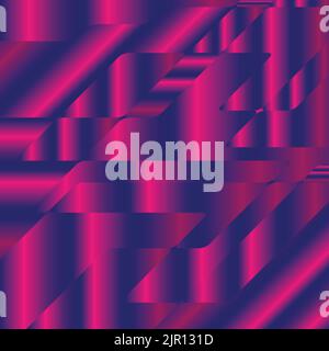 Geometrische holografische Folie abstraktes Muster Hintergrund. Vektordesign Stock Vektor