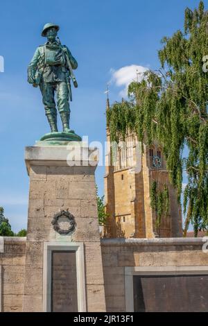 War Memorial to the Fallen of Evesham Worcestershire Stockfoto