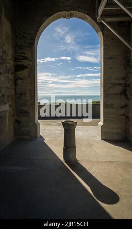 Christchurch Sumner Scarborough Uhrenturm Stockfoto