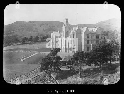 Wellington College, um 1880, Wellington, Hersteller unbekannt. Stockfoto