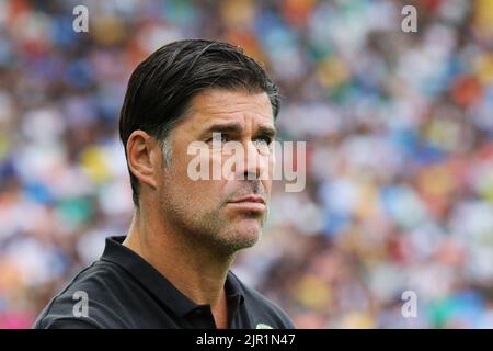 Foto Andrea Bressanutti/LaPresse - 20 agosto 2022 Udine, Italia - Sport, Calcio - Udinese vs Salernitana - Campionato italiano di calcio Serie A Tim 2022/2023 - Stadio Friuli. Nella foto: andrea sottil Foto Andrea Bressanutti/LaPresse - 20. August 2022 Udine, Italien - Sport, Fußball - Udinese vs Salernitana - Italienische Serie A Fußballmeisterschaft 2022/2023 - Friaul Stadion. Im Bild: andrea sottil Stockfoto