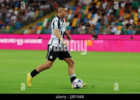 Foto Andrea Bressanutti/LaPresse - 20 agosto 2022 Udine, Italia - Sport, Calcio - Udinese vs Salernitana - Campionato italiano di calcio Serie A Tim 2022/2023 - Stadio Friuli. Nella foto: gerard deulofeu Foto Andrea Bressanutti/LaPresse - 20. August 2022 Udine, Italien - Sport, Fußball - Udinese vs Salernitana - Italienische Serie A Fußballmeisterschaft 2022/2023 - Friaul-Stadion. Im Bild: gerard deulofeu Stockfoto