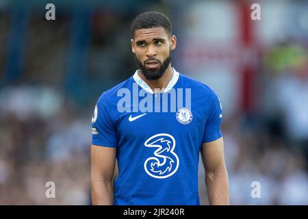 Leeds, Großbritannien. 21. August 2022. Ruben Loftus-Cheek #12 von Chelsea während des Spiels in Leeds, Vereinigtes Königreich am 8/21/2022. (Foto von James Heaton/News Images/Sipa USA) Quelle: SIPA USA/Alamy Live News Stockfoto