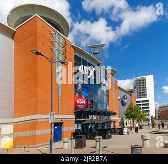 Cineworld 4DX IMAX Multiplex-Kinogebäude, Cardinal Park, Ipswich, Suffolk, England, VEREINIGTES KÖNIGREICH Stockfoto