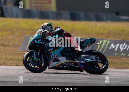 Bike 60 Pirelli Junior Superstock Thruxton 2022 Stockfoto