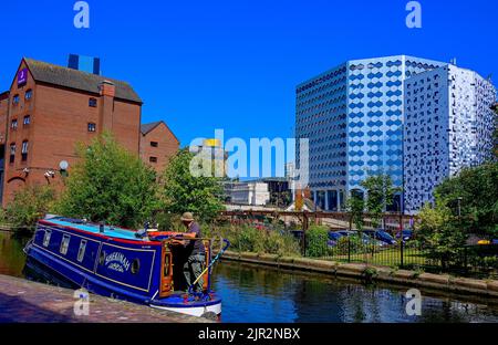 Birmingham City Centre das Alte und das Neue Stockfoto
