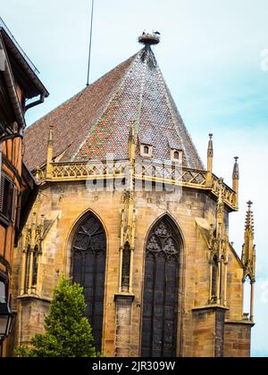 Altstadt, Colmar, Elsass, Frankreich Stockfoto