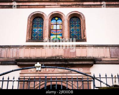 Die Synagoge von Colmar, Frankreich Stockfoto