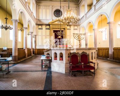 Die Synagoge von Colmar, Frankreich Stockfoto