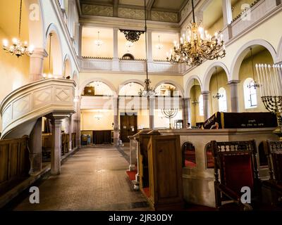 Die Synagoge von Colmar, Frankreich Stockfoto