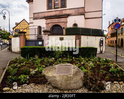 Die Synagoge von Colmar, Frankreich Stockfoto