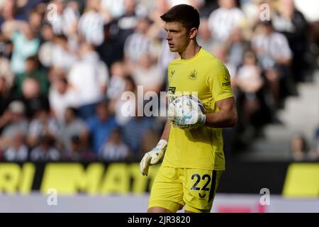 Newcastle, UK, 21/08/2022, NICK POPE, NEWCASTLE UNITED FC TORWART, 2022Credit: Allstar Picture Library/ Alamy Live News Stockfoto
