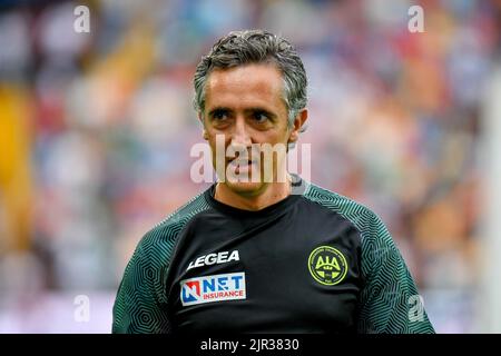 Udine, Italien. 20. August 2022. Der Schiedsrichter Gianluca Aureliano während Udinese Calcio vs US Salernitana, italienische Fußballserie A Spiel in Udine, Italien, August 20 2022 Quelle: Independent Photo Agency/Alamy Live News Stockfoto