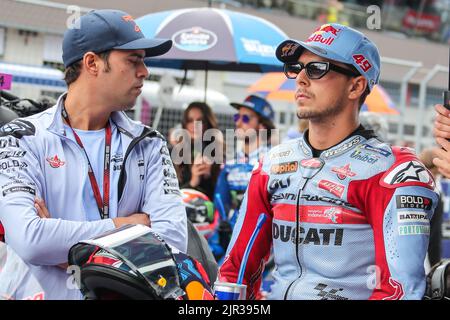 SPIELBERG, Österreich. 21/08/2022, , . Kredit: SPP Sport Pressefoto. /Alamy Live News Stockfoto