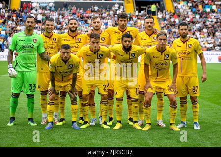 Udine, Italien. 20. August 2022. Salernitana-Line-up während Udinese Calcio vs US Salernitana, italienische Fußballserie A Spiel in Udine, Italien, August 20 2022 Quelle: Independent Photo Agency/Alamy Live News Stockfoto