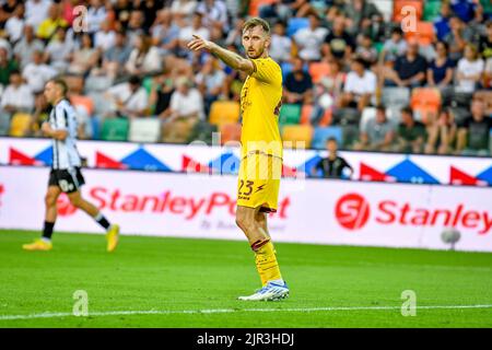 Udine, Italien. 20. August 2022. Salernitanas Robert Gyomber-Porträt während des Udinese Calcio vs US Salernitana, italienische Fußballserie Ein Spiel in Udine, Italien, August 20 2022 Quelle: Independent Photo Agency/Alamy Live News Stockfoto