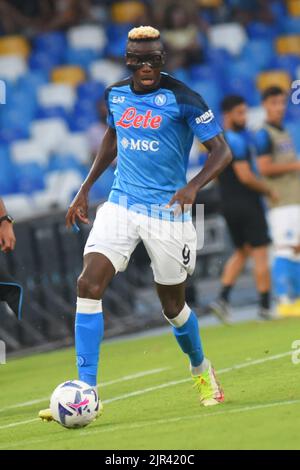 Neapel, Italien. 21. Aug, 2022. Während der Serie A 2022/23 Spiel zwischen SSC Napoli und AC Monza Diego Armando Maradona Stadium Kredit: Independent Photo Agency/Alamy Live News Stockfoto