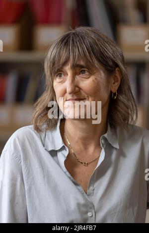 Baroness Beeban Kidron gab eine 30-jährige Karriere als erfolgreiche Hollywood-Filmregisseurin auf, um sich für den Schutz von Kindern vor Online-Schäden zu einsetzen. 04/08/22 Stockfoto