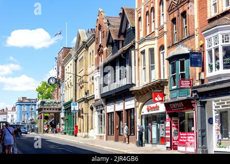 Maldon Moot Hall, High Street, Maldon, Essex, England, Vereinigtes Königreich Stockfoto