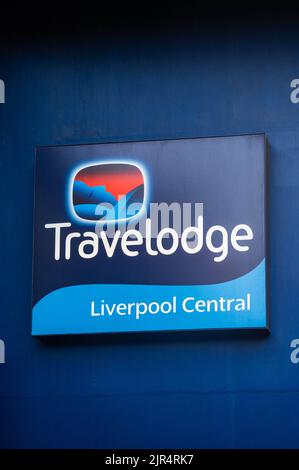 Travelodge Liverpool Central, eine Hotelkette Stockfoto