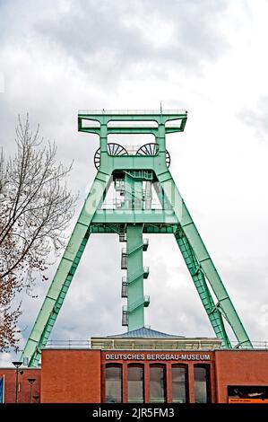 Deutsche Bergbau-Museum Bochum (DBM);  Deutsche Bergbau-Museum Bochum, größte Bergbaumuseum der Welt Stockfoto