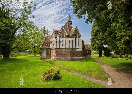 Die Kirche von St. John the Evangelist in Purton bei Berkeley, Gloucestershire, England, Stockfoto