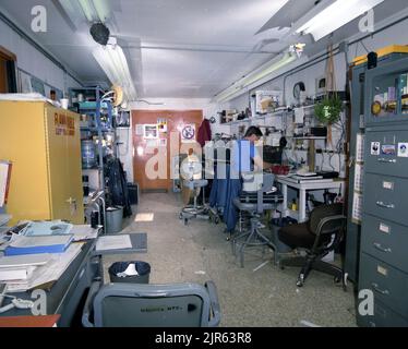 Nicht definiert. 1972 - 2012. Energieministerium. National Nuclear Security Administration. Fotos im Zusammenhang mit Atomwaffentests auf dem Testgelände in Nevada. Stockfoto