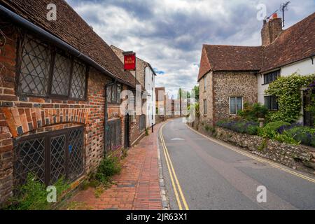 Six Bells, Alfriston, East Sussex, England, Großbritannien Stockfoto